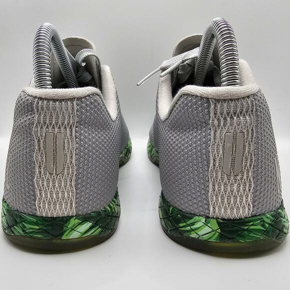 Nobull Floral Superfabric Trainer Grey Green Womens 7.5 Shoes Sneakers - Picture 3 of 7